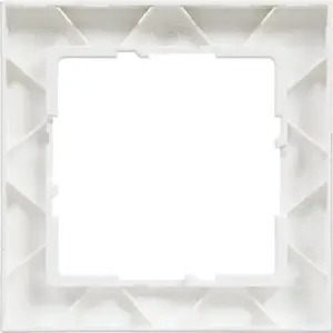 Wall plate Legrand SUNO single-gang white 721501 — single-module mounting frame