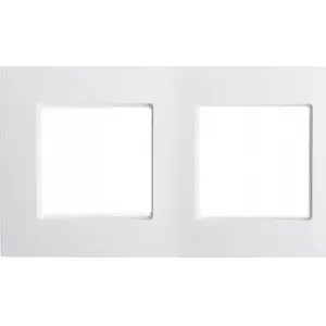 Double Frame ROSA model E+PL-59231 — white