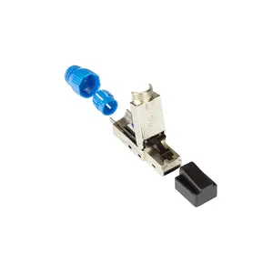 Wire connector Alcasa GC-N0149 RJ-45 male, silver, inner Ø 0.76 mm, outer Ø 9.5 mm, 1 pc