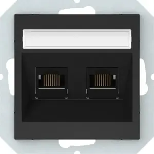 Socket (wall outlet) Harry Potter model KLRJ45-26E2-02 black