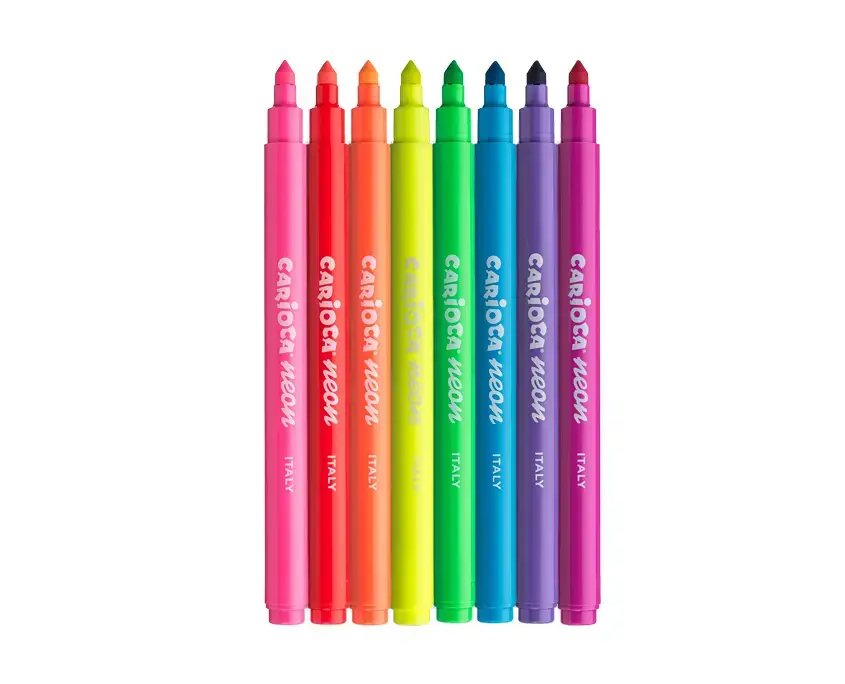 Carioca Neon marķieri Fine/Medium — 8 gab. Photo 2