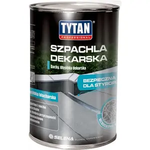 Hermētiķis/Seguma špaktelis Tytan SZPA DEK 310 ml — melns