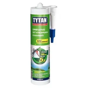 Līme Tytan KL310 koksnei, polistirolam un akmenim 310 ml