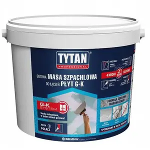 Шпаклёвочная масса Tytan для стыков гипсокартона 1.8 кг белая