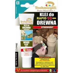 Koka līme Technicqll KLEJ DO DREWNA D3 30 ml — Technicqll TQ R-850, D3 ūdensizturīga koka līme, 30 ml