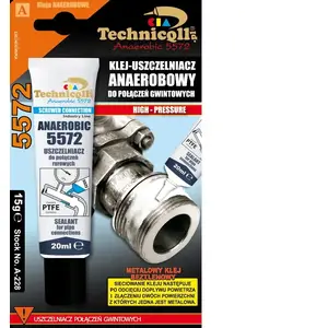 Blīvējums vītņotiem savienojumiem Technicqll 5572 anaerobs līmvielas 15 g