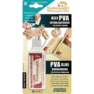 Клей PVA Technicqll R-397 80 мл — белый клей для бумаги и картона