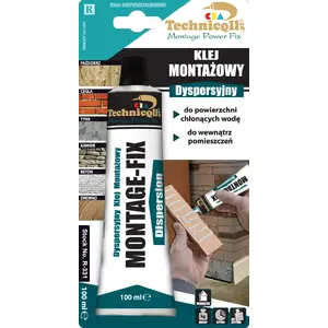Montāžas dispersijas līme Technicqll R-331 100 ml blisterī