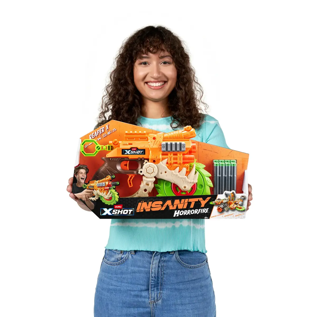 Игровой бластер Zuru XSHOT Insanity HorrorFire Reaper X Photo 10