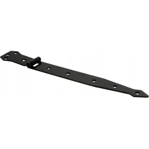 Hinge UN Zawias bramkowy pasowy 250×80×50×2.5 mm black