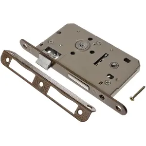 Durvju slēdzene Jania Zamek drzwiowy 60/50 mm WC Z016 — aizslēgs 60/50 mm WC durvīm