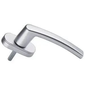 Window handle PNY JGLAWHY01-1, aluminum, silver finish