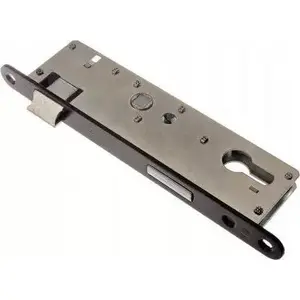 Mortise lock UN model MP ZW ZZ 220, left-handed, Jania 72/34, cylindrical latch