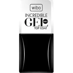 Nail gel top coat Wibo Incredible Gel Top Coat 8.5 ml – Wibo