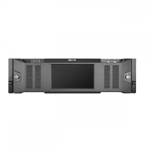 IP NVR recorder BCS BCS-L-NVR6416XR-A-8KRD-Ai — 64-channel, 16 HDD bays support, 8K recording
