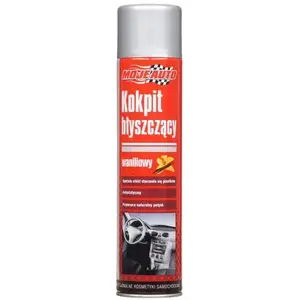 Car interior cockpit cleaner Amtra Kokpit glossy fresh 600 ml — concentrated spray for dashboard and plastics