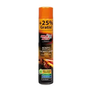 Interior cockpit cleaner Amtra Kokpit glossy apple scent 750 ml