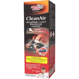 Air freshener for car air conditioning and vents Moje Auto CleanAir 150 ml — New Car scent (6407-uniw)