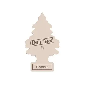 Auto gaisa atsvaidzinātājs WunderBaum Coconut bēšs — 1 gab., kokosriekstu aromāts