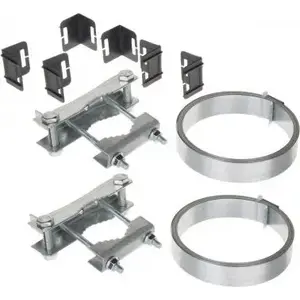 Chimney Clamp Delta OK-43T4 – metal mounting clamp for round chimney pipes