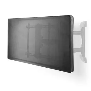 Outdoor TV cover Nedis TVOC4042BK — black Oxford, 1067×673.1×114.3 mm