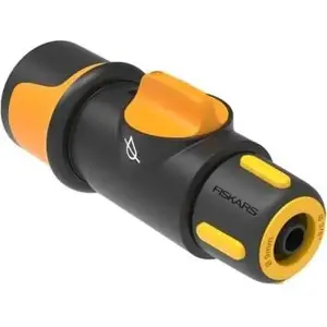 Быстросъёмное соединение для шланга с клапаном Fiskars 3/8" (MPN 1027085)