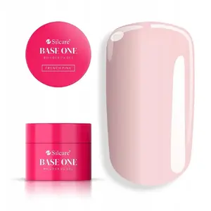 Builder gel for nails SILCARE Base One French Pink 15 g — no-name brand
