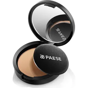 Компактная пудра для лица Paese Puder Illuminating & Covering 9 г – освещающая и маскирующая, 9 г