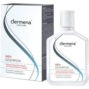 Shampoo Dermena Men 200 ml — anti-hair loss formula, men's scalp treatment
