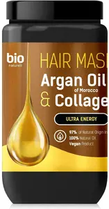 Маска для волос No name BIO* NATURELL Масло арганы и коллаген 946 мл