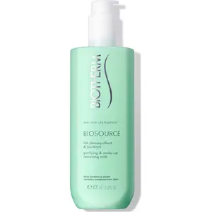 Mākslīgā grima noņemšanas piens Biotherm Biosource 400 ml — maigs tīrīšanas losjons