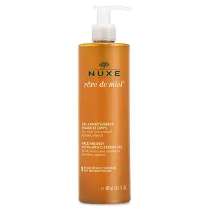 Cleansing gel Nuxe Rêve de Miel 400 ml — for dry and sensitive skin, softening and soothing