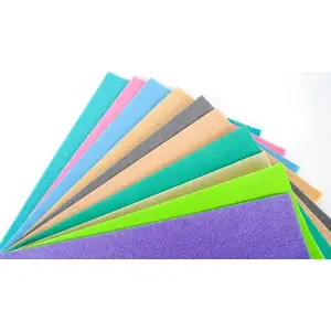FANDY felt sheets A4 pack — 10 pastel-colour sheets
