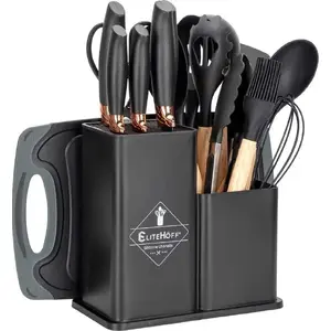 Kitchen knife and utensil set Elitehoff E-6069 — 19-piece set with stand