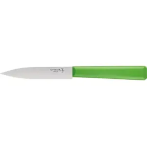 Paring knife Opinel Les Essentiels by Opinel — compact kitchen paring knife, green handle, model 002351