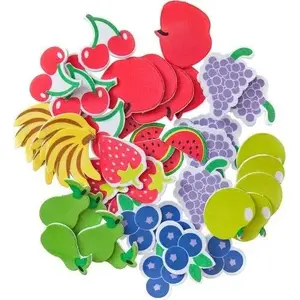 Dalprint foam stickers DPCRAFT Fruits set, 45 pieces