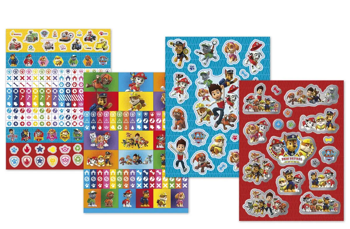 Zdesign Totum PAW Patrol — 4 листа наклеек Photo 2