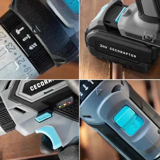 Аккумуляторная дрель CECOTEC 70011 24 В Photo 9