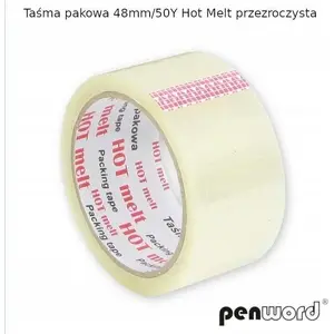 Iepakojuma līmlente TEKA caurspīdīga 48 mm × 46 m, 6 ruļļi