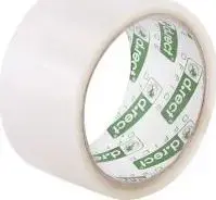 Iepakojuma lente D.Rect caurspīdīga 48 mm × 50 m, 6 ruļļu iepakojums