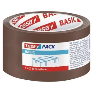 Līmlente Tesa 58573 (H5857300) — polipropilēns (PP) brūna, 48 mm × 50 m