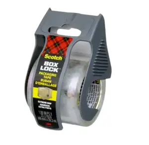 Līmlente Q-Connect Scotch 195-EF, caurspīdīga, 48 mm x 20,3 m, piemērota telpām un ārā
