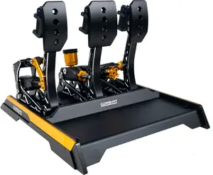 Hydraulic pedal set CONSPIT CPP EVO 3 V2 CP312 — brake cylinder with clutch pedal, black