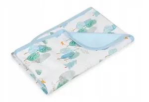 Blanket Multitex BAMBOO double-sided 75x100 cm, bamboo fabric baby blanket