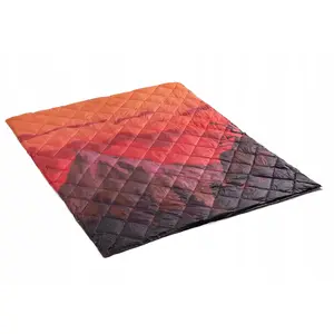 Quilted Throw Blanket MONROE DH Garden Koc Czerwona Dolina 135x175 cm