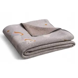 Cotton Baby Blanket Multitex RAINBOW 80x100 cm