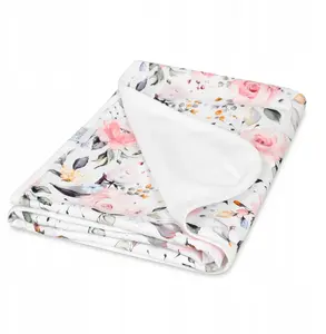 Blanket Multitex INES cotton reversible 75x100 cm
