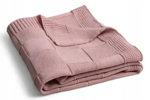 Baby Cotton Blanket Multitex SQUARE CHECKS 80x100 cm