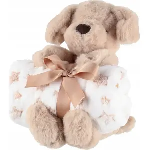 Pleds-ar-plīša Teddybear 75x100 cm 4Living — pleds ar mīksto rotaļlietu