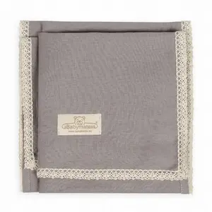 Blanket Multitex Kocyk LINEN 75x100 cm - linen-look baby blanket